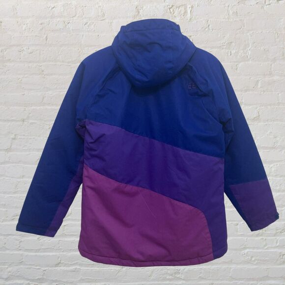 Arctix Kids Frost Jacket XL 16-18 Insulated Colorblock Blue Purple Pink - Picture 2 of 16